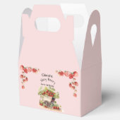 ヴィンテージストロベリーベリー第1誕生日パーティー フェイバーボックス (オープン)