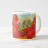 ヴィンテージストロベリーランドスケープArt Jumbo Mug ジャンボコーヒーマグカップ (正面右)