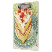 ヴィンテージストロベリーレイヤーケーキのクリップボード クリップボード (左)