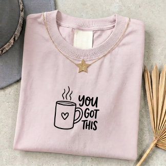 ヴィンテージストロングコーヒーグラフィックTシャツ Tシャツ