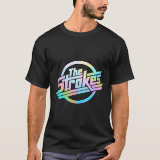 ヴィンテージストローイングバンドファンのためのロックギフト Tシャツ