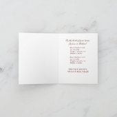 ヴィンテージストーカーのアナウンスメントガール/男の子ツインズカード カード (内部)