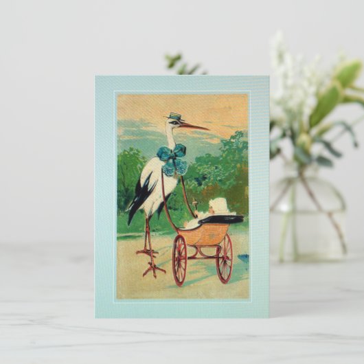 ヴィンテージストークが少年の出産を促す 案内状 (スタンド正面)