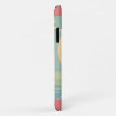 ヴィンテージストークと赤ちゃん少女ピンク毛布 Case-Mate iPhoneケース (裏面/右)