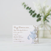 ヴィンテージストークベビー旋回デザイン 名刺 (スタンド正面)