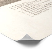 ヴィンテージストーニントンCTの絵図(1879) ポスター (角)