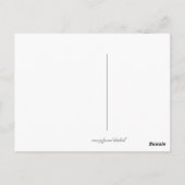 ヴィンテージストーリータイム（白黒） ポストカード (裏面)