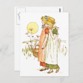 ヴィンテージストーリーブックアート ポストカード (正面/裏面)
