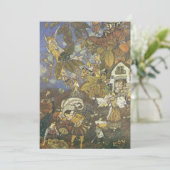 ヴィンテージストーリーブックキャラクターバイドゥラック招待状 招待状 (スタンド正面)