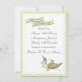 ヴィンテージストーリーブックストークベビーシャワー招待状 招待状 (裏面)