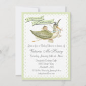 ヴィンテージストーリーブックストークベビーシャワー招待状 招待状 (正面)