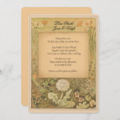 ヴィンテージストーリーブックフォレスト結婚式招待状 招待状 (正面/裏面)