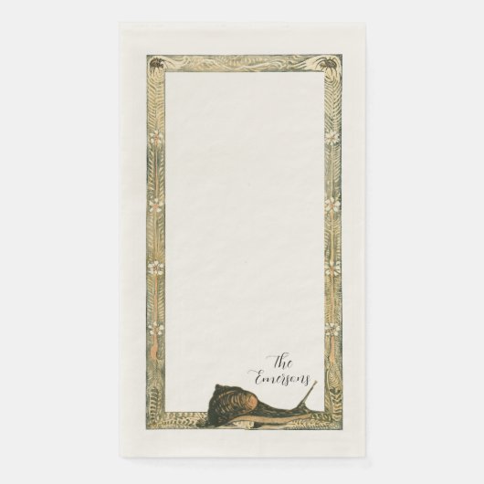 ヴィンテージストーリーブックペーパーナプキン (正面)