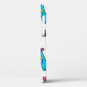 ヴィンテージスニーカー無線スケートボードテーマ Case-Mate iPhoneケース (裏面 / 左)