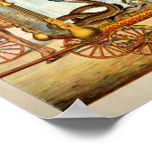 ヴィンテージスネークワゴンポスター ポスター (角)