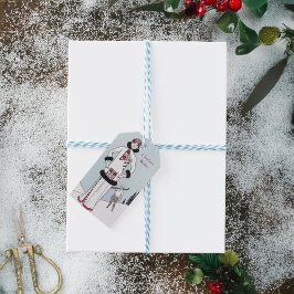 ヴィンテージスノークイーンクリスマス ギフトタグ