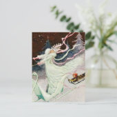 ヴィンテージスノークイーンルドルフコイブ ポストカード (スタンド正面)