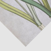 ヴィンテージスノードロップフラワーブルーパーチメント春 薄葉紙 (詳細)