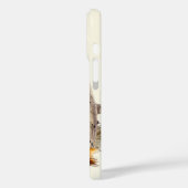 ヴィンテージスノーフクロウスケッチ Case-Mate iPhoneケース (裏面 / 左)