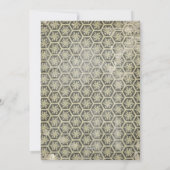 ヴィンテージスノーフレークオンチャコールフォトホリデーカード シーズンカード (裏面)