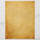 ヴィンテージスノーフレークスクラップブック紙 (正面)