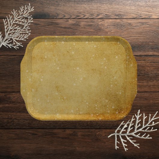 ヴィンテージスノーフレークデコペティッシュペーパー 薄葉紙