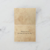 ヴィンテージスノーフレーク・クリスマス シーズンカード (内部)