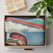 ヴィンテージスノーボードピンアップ 薄葉紙 (ギフト)