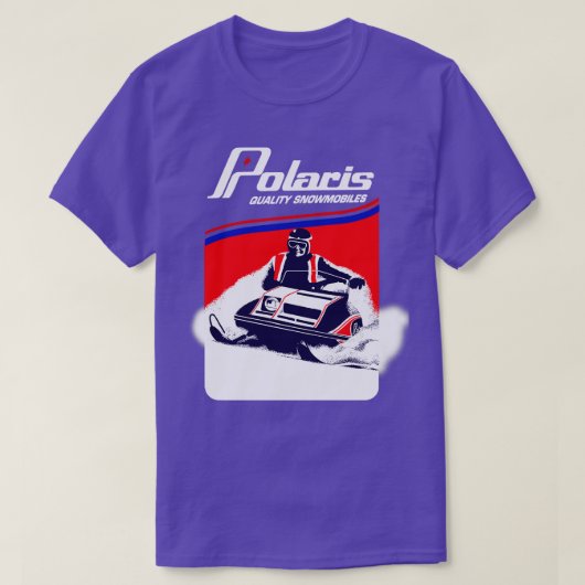 ヴィンテージスノーモービル1 Tシャツ (デザイン正面)