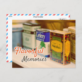 ヴィンテージスパイスティンス ポストカード