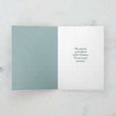 ヴィンテージスパイ子供クリスマスカード シーズンカード (内部)