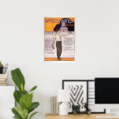 ヴィンテージスパバートウリショフェン、ババリア旅行 ポスター (ホームオフィス)