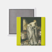 ヴィンテージスパークルドレスプリンセス マグネット (正面/裏面)