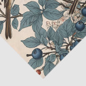ヴィンテージスパーローズとブルーベリーの切り離し 薄葉紙 (詳細)