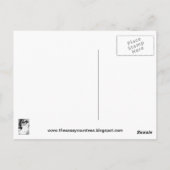 ヴィンテージスビクトリアンシーシンデレラスリッパ ポストカード (裏面)