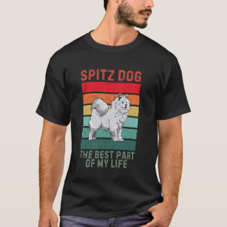 ヴィンテージスピッ最高のズ犬私の生活レトロSの一部 Tシャツ