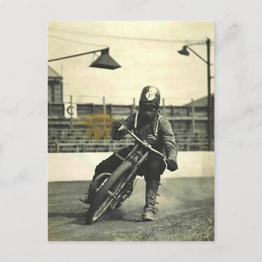 ヴィンテージスピードウェイ ポストカード (正面)