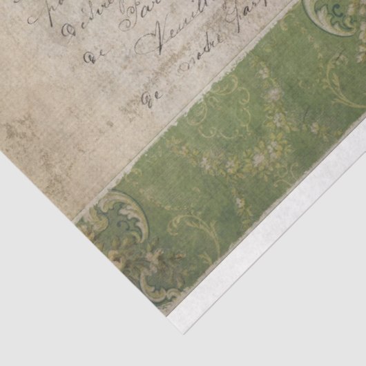 ヴィンテージスフランスのクリプトフローラエッフェルタワー 薄葉紙 (詳細)