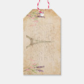 ヴィンテージスフランスのクリプト ギフトタグ (正面)