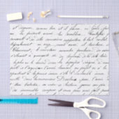 ヴィンテージスフランスのクリプト 薄葉紙 (クラフト)