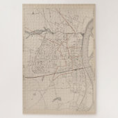 ヴィンテージスプリングフィールドMAの地図(1891) ジグソーパズル (縦)
