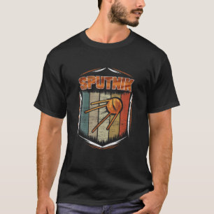 ヴィンテージスプートニク宇宙ロシアの衛星ソ連邦 Tシャツ