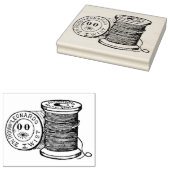 ヴィンテージスプールズオブスレッドラバーアートスタンプ ラバースタンプ (押印)