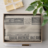 ヴィンテージスプーンカタログページの切り離し 薄葉紙 (ギフト)