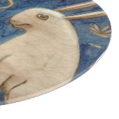 ヴィンテージスペインのラビットブルートブルー カッティングボード (角)