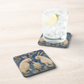 ヴィンテージスペインのラビットブルートブルー コースター (右側)