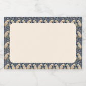 ヴィンテージスペインのラビットブルートブルー フードラベル (シングルラベル)