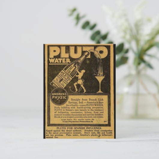 ヴィンテージスペインのー強壮薬の広告 ポストカード (スタンド正面)