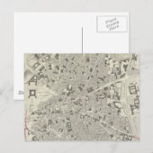 ヴィンテージスペインの地図(1831年) ポストカード (正面/裏面)