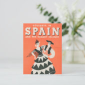 ヴィンテージスペインの旅行はがき ポストカード (スタンド正面)